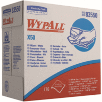 Wischtücher Wypall X50 1-lagig 31,7x23,1cm Zupfbox weiß