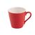 Olympia Caf� Aroma Mugs in Red Stoneware - Dishwasher Safe - 340 ml - Pack of 6