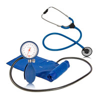 Boso Oberarm-Blutdruckmessgerät Clinicus inkl. Flachkopf Stethoskop Plano