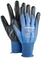Handschuh MechanicTouch, Gr.8,blau/schw.,FORMAT