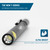 ANSMANN LED Stiftleuchte – Mini Taschenlampe, Penlight inkl. 2AAA Batterien