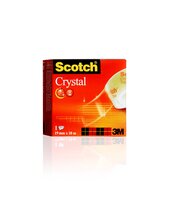 Scotch® Crystal Klebeband, 19 mm x 10 m, 1 Rolle