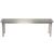 Aqua mezzo freestanding changing room bench - stainless steel, 1000mm width