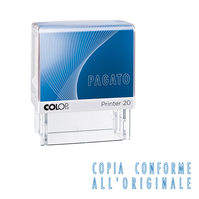 Timbro Printer 20/L G7 - COPIA CONFORME - 1,4 x 3,8 cm - autoinchiostrante - Colop®