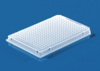 384-well PCR-Platten weiß für die qPCR | Beschreibung: mit ganzem Rahmen für LightCycler® 480 (Roche®)