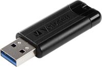 Pen Drive 16GB Verbatim PinStripe USB 3.0 fekete (49316)