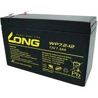 LONG 7200mAh ólom-sav akkumulátor (WP7,2-12)