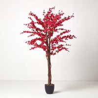 Blossom Tree, with Cerise Pink Silk Flowers, 1530 mm