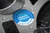 Prüfplaketten, Ø 20 mm, 8 Bogen/120 Etiketten, blau
