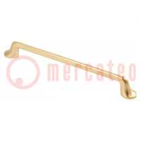 Holder; ZnAL; H: 28mm; L: 225mm; Holes pitch: 192mm; FABRICIO; handle