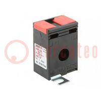 Transformador de corriente; ASR 14.3; I AC: 40A; 1VA; 65x44x30mm