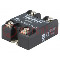 Relé: semiconductor; Uguía: 3,5÷32VDC; 40A; 1÷200VDC; Serie: 1-DCL