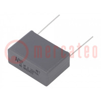 Capacitor: polyester; 10uF; 160VAC; 250VDC; 27.5mm; ±10%; -55÷105°C