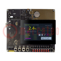 Voltmeter; digitaal,montage; 0÷40V; kleuren,LCD TFT 4,3"