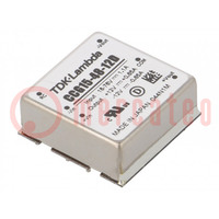 Converter: DC/DC; 15.6W; Uin: 18÷76V; Uout: 12VDC; Uout2: -12VDC