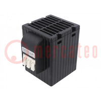 Heater; 7H; 250W; 120VAC,230VAC; IP20; vertical; 30m3/h; 30°C; 1A