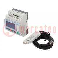 Starter kit; IN: 8; OUT: 4; OUT 1: relay; Millenium 3 Smart; 24VDC