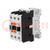 Contactor: 3-pole; NO x3; 24VAC; 26A; for DIN rail mounting; BF
