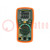Digital multimeter; LCD; (3999); VDC: 400mV,4V,40V,400V,600V