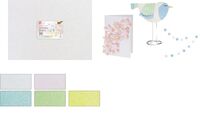 folia Glitterkarton "Pastell", 500 x 700 mm, 300 g/qm (57906404)