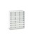 cubio Schubladenschrank bestückt, mit 11 Schwerlastschubladen