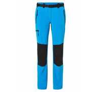 James & Nicholson Bi-elastische Damen Trekkinghose JN1205 Gr. M bright-blue/navy