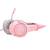 GAMING HEADPHONES ONIKUMA K9 PINK RGB K9P RGB 3.5MM