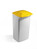 DURABLE Coperchio per Durabin Square 40, 330x40x360 mm, giallo