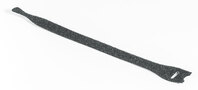 Hellermann Klett-Kabelbinder Textie L, 330x12,5mm, schwarz (10 Stück)