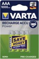 10x4 Varta Rechargeable Accu NiMh 1000 mAh Micro VPE binnenv.