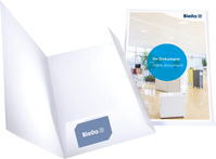 Angebotsmappe, Präsentationsmappe Pearl #1 und, Karton, A4, 315 x 225 mm, weiß