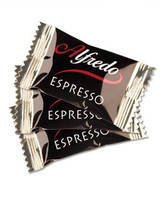 Schokotäfelchen Napolitains 300 Stück von Alfredo Espresso, 1,5kg