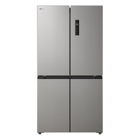 LG GMM41MSBEM side-by-side refrigerator Freestanding 474 L E Silver