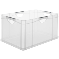 Rotho Systembox A3 transparent 55l Dateiablagebox Kunststoff