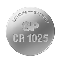 GP Batteries 103238 bateria do użytku domowego Jednorazowa bateria CR1025 Lithium-Manganese Dioxide (LiMnO2)