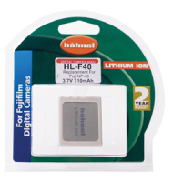 Hahnel HL-F40 for Fujifilm Digital Camera Ión de litio 710 mAh
