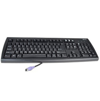 Acer KB.PS203.054 Tastatur PS/2 QWERTY Norwegisch Schwarz