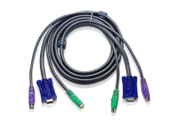 ATEN 2L-5001P/C KVM kábel Szürke 1,2 M