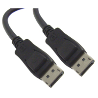 4XEM DisplayPort M/M, 15ft. 4.57 m Black