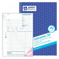 Avery 726 Verwaltungsbuch Blau, Weiß