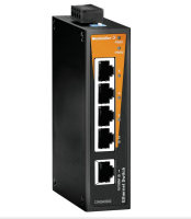 Weidmüller IE-SW-BL05-5TX Unmanaged Fast Ethernet (10/100) Schwarz