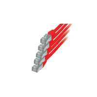 S-Conn cat.6 S/FTP 0.5 m Netzwerkkabel Rot 0,5 m Cat6 S/FTP (S-STP)