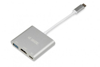 iBox IUH3CFT1 stacja dokująca USB 3.2 Gen 1 (3.1 Gen 1) Type-C Srebrny