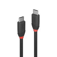 Lindy 36907 USB kábel 1,5 M USB 3.2 Gen 1 (3.1 Gen 1) USB C Fekete