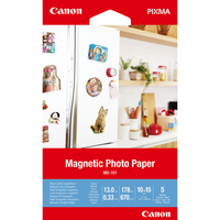 Canon Papier photo magnétique MG-101, 10 × 15 cm, 5 feuilles