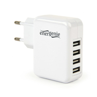 EnerGenie EG-U4AC-02 mobile device charger Universal White AC Indoor