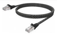 Vision TC-0-5MCAT6-HQ networking cable Black, White 0.5 m Cat6 U/UTP (UTP)