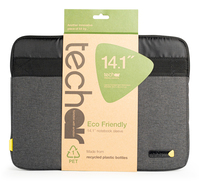 Techair Eco essential 35,8 cm (14.1") Etui kieszeniowe Szary
