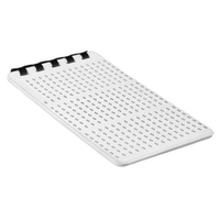 ACT CT4011 soporte para manguito de identificación de conductor Negro, Blanco 33 mm