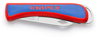 Knipex 16 20 50 SB Teppichmesser Blau, Rot, Edelstahl Abbrechmesser